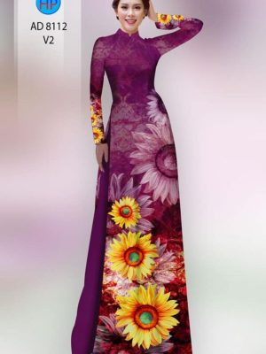 Vải áo dài hoa hướng dương mới ra AD 8112 33 1596428425 799 Vai ao dai hoa huong duong moi ra AD 8112