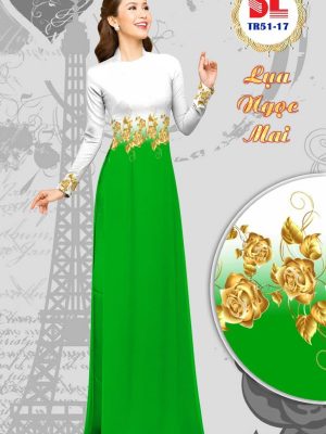Vải Áo Dài Lụa Ngọc Mai Hoa Hồng Vàng kiểu mới AD DLTR51 43 1596442156 527 Vai Ao Dai Lua Ngoc Mai Hoa Hong Vang kieu