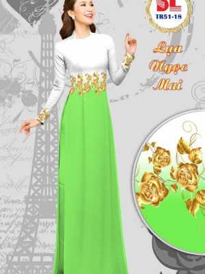 Vải Áo Dài Lụa Ngọc Mai Hoa Hồng Vàng kiểu mới AD DLTR51 40 1596442156 625 Vai Ao Dai Lua Ngoc Mai Hoa Hong Vang kieu