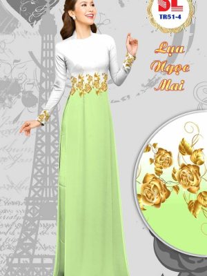 Vải Áo Dài Lụa Ngọc Mai Hoa Hồng Vàng kiểu mới AD DLTR51 42 1596442156 686 Vai Ao Dai Lua Ngoc Mai Hoa Hong Vang kieu