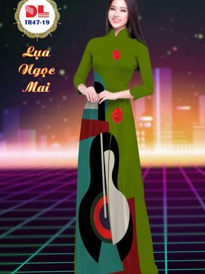 1596442320 25 Vai Ao Dai Lua Ngoc Mai Hinh Cay Dan moi