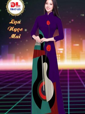 1596442321 668 Vai Ao Dai Lua Ngoc Mai Hinh Cay Dan moi