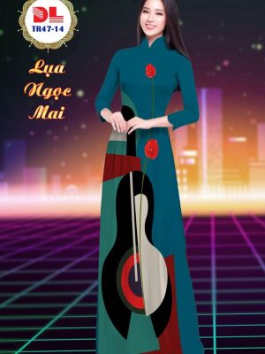 1596442321 75 Vai Ao Dai Lua Ngoc Mai Hinh Cay Dan moi