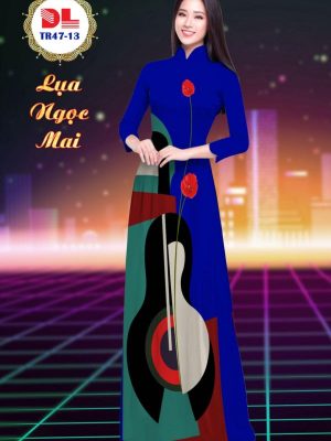 1596442322 44 Vai Ao Dai Lua Ngoc Mai Hinh Cay Dan moi