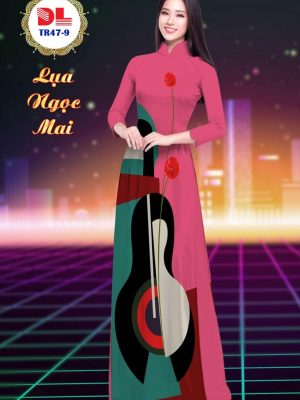 1596442322 92 Vai Ao Dai Lua Ngoc Mai Hinh Cay Dan moi