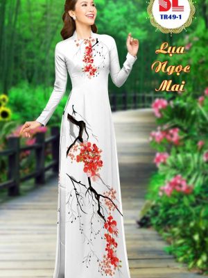 Vải Áo Dài Lụa Ngọc Mai Hoa Phượng thiết kế 2020 AD DLTR49 24 1596442474 420 Vai Ao Dai Lua Ngoc Mai Hoa Phuong thiet ke