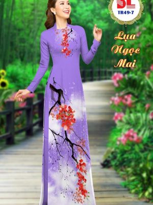 Vải Áo Dài Lụa Ngọc Mai Hoa Phượng thiết kế 2020 AD DLTR49 27 1596442474 783 Vai Ao Dai Lua Ngoc Mai Hoa Phuong thiet ke