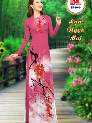 Vải Áo Dài Lụa Ngọc Mai Hoa Phượng thiết kế 2020 AD DLTR49 32 1596442475 148 Vai Ao Dai Lua Ngoc Mai Hoa Phuong thiet ke
