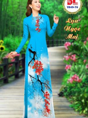 Vải Áo Dài Lụa Ngọc Mai Hoa Phượng thiết kế 2020 AD DLTR49 37 1596442476 564 Vai Ao Dai Lua Ngoc Mai Hoa Phuong thiet ke