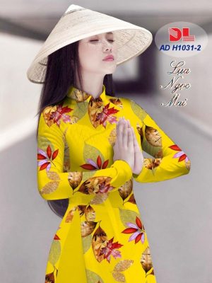 Vải Áo Dài Lụa Ngọc Mai Hình Lá kiểu mới AD H1031 28 1596512690 721 Vai Ao Dai Lua Ngoc Mai Hinh La kieu moi