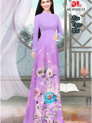 Vải Áo Dài Lụa Ngọc Mai Hoa In 3D kiểu mới AD H1032 24 1596512872 961 Vai Ao Dai Lua Ngoc Mai Hoa In 3D kieu