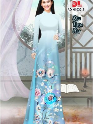 Vải Áo Dài Lụa Ngọc Mai Hoa In 3D kiểu mới AD H1032 34 1596512874 854 Vai Ao Dai Lua Ngoc Mai Hoa In 3D kieu