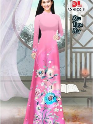 Vải Áo Dài Lụa Ngọc Mai Hoa In 3D kiểu mới AD H1032 41 1596512875 807 Vai Ao Dai Lua Ngoc Mai Hoa In 3D kieu