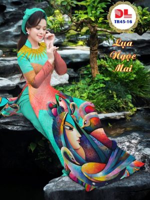 Vải Áo Dài Lụa Ngọc Mai Hình Cô Gái mới ra AD TR45 24 1596513155 818 Vai Ao Dai Lua Ngoc Mai Hinh Co Gai moi