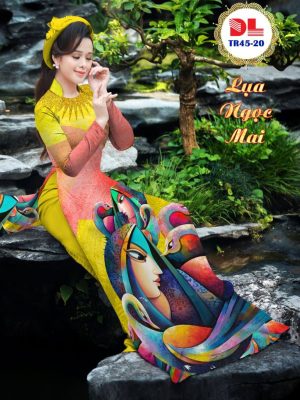 Vải Áo Dài Lụa Ngọc Mai Hình Cô Gái mới ra AD TR45 27 1596513156 60 Vai Ao Dai Lua Ngoc Mai Hinh Co Gai moi