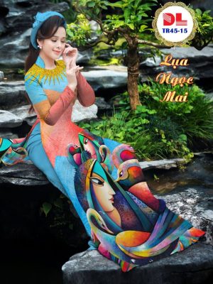 Vải Áo Dài Lụa Ngọc Mai Hình Cô Gái mới ra AD TR45 32 1596513156 623 Vai Ao Dai Lua Ngoc Mai Hinh Co Gai moi