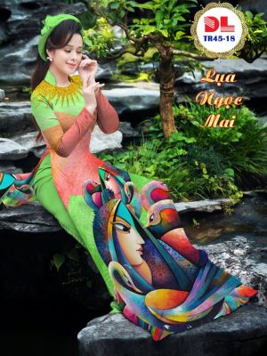Vải Áo Dài Lụa Ngọc Mai Hình Cô Gái mới ra AD TR45 29 1596513156 885 Vai Ao Dai Lua Ngoc Mai Hinh Co Gai moi