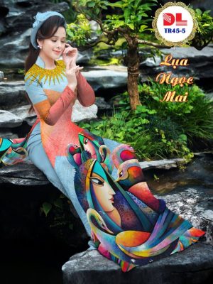 Vải Áo Dài Lụa Ngọc Mai Hình Cô Gái mới ra AD TR45 30 1596513156 971 Vai Ao Dai Lua Ngoc Mai Hinh Co Gai moi