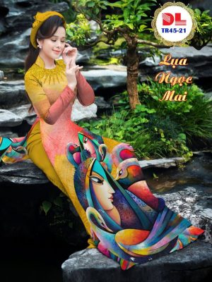 Vải Áo Dài Lụa Ngọc Mai Hình Cô Gái mới ra AD TR45 38 1596513157 614 Vai Ao Dai Lua Ngoc Mai Hinh Co Gai moi
