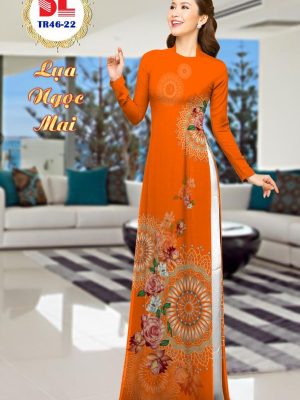 Vải Áo Dài Lụa Ngọc Mai Hoa Văn thiết kế 2020 AD TR46 16 1596513342 976 Vai Ao Dai Lua Ngoc Mai Hoa Van thiet ke