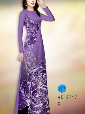 Vải áo dài hoa in 3D kiểu mới AD 9717 23 1596513825 39 Vai ao dai hoa in 3D kieu moi AD 9717