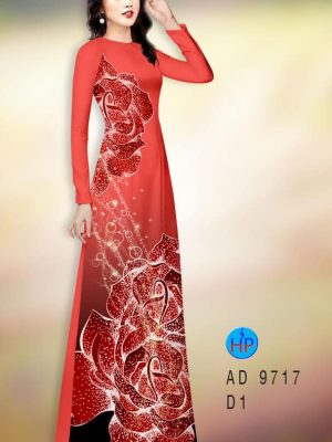 Vải áo dài hoa in 3D kiểu mới AD 9717 24 1596513826 426 Vai ao dai hoa in 3D kieu moi AD 9717