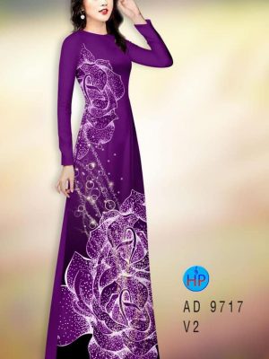 Vải áo dài hoa in 3D kiểu mới AD 9717 28 1596513826 66 Vai ao dai hoa in 3D kieu moi AD 9717