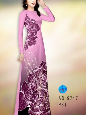 Vải áo dài hoa in 3D kiểu mới AD 9717 32 1596513827 264 Vai ao dai hoa in 3D kieu moi AD 9717