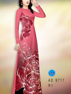Vải áo dài hoa in 3D kiểu mới AD 9717 33 1596513827 87 Vai ao dai hoa in 3D kieu moi AD 9717