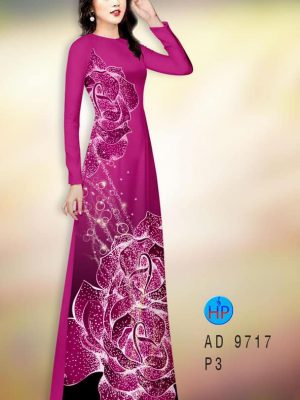 Vải áo dài hoa in 3D kiểu mới AD 9717 36 1596513828 229 Vai ao dai hoa in 3D kieu moi AD 9717