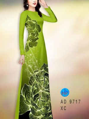 Vải áo dài hoa in 3D kiểu mới AD 9717 37 1596513828 492 Vai ao dai hoa in 3D kieu moi AD 9717