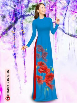 Vải áo dài hoa in 3D mới ra AD HT5094 20 1596514885 801 Vai ao dai hoa in 3D moi ra AD HT5094