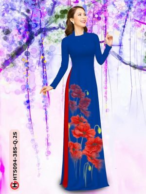 Vải áo dài hoa in 3D mới ra AD HT5094 25 1596514885 824 Vai ao dai hoa in 3D moi ra AD HT5094