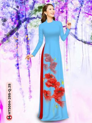 Vải áo dài hoa in 3D mới ra AD HT5094 30 1596514886 154 Vai ao dai hoa in 3D moi ra AD HT5094