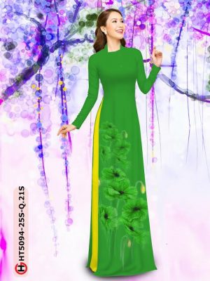 Vải áo dài hoa in 3D mới ra AD HT5094 35 1596514887 649 Vai ao dai hoa in 3D moi ra AD HT5094