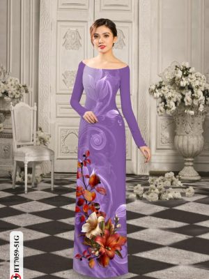 Vải áo dài hoa in 3D mới ra AD HT7059 18 1596515585 719 Vai ao dai hoa in 3D moi ra AD HT7059