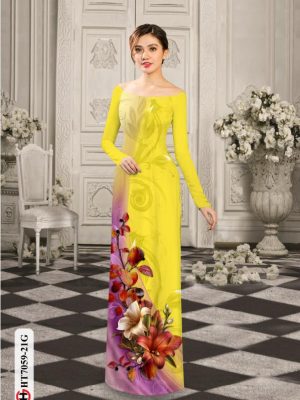 Vải áo dài hoa in 3D mới ra AD HT7059 26 1596515586 948 Vai ao dai hoa in 3D moi ra AD HT7059