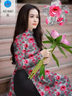 Vải áo dài hoa hồng đều kiểu mới AD 8087 22 1596516261 624 Vai ao dai hoa hong deu kieu moi AD 8087