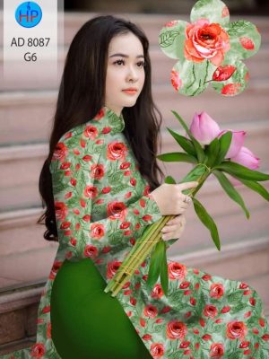 Vải áo dài hoa hồng đều kiểu mới AD 8087 27 1596516262 32 Vai ao dai hoa hong deu kieu moi AD 8087