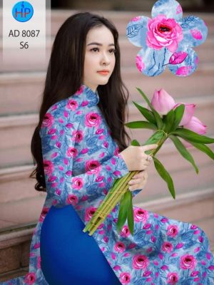 Vải áo dài hoa hồng đều kiểu mới AD 8087 25 1596516262 8 Vai ao dai hoa hong deu kieu moi AD 8087
