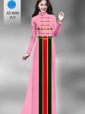Vải áo dài in hoa văn Channel thiết kế 2020 AD 8090 27 1596516389 204 Vai ao dai in hoa van Channel thiet ke 2020