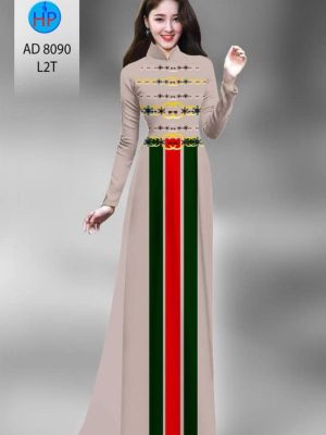 Vải áo dài in hoa văn Channel thiết kế 2020 AD 8090 28 1596516389 383 Vai ao dai in hoa van Channel thiet ke 2020