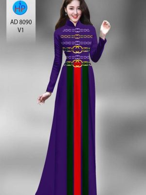 Vải áo dài in hoa văn Channel thiết kế 2020 AD 8090 36 1596516390 966 Vai ao dai in hoa van Channel thiet ke 2020
