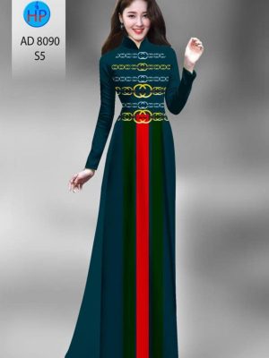 Vải áo dài in hoa văn Channel thiết kế 2020 AD 8090 40 1596516391 653 Vai ao dai in hoa van Channel thiet ke 2020