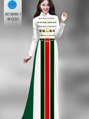 Vải áo dài in hoa văn Channel thiết kế 2020 AD 8090 38 1596516391 918 Vai ao dai in hoa van Channel thiet ke 2020