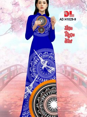 Vải Áo Dài Lụa Ngọc Mai Hoa Văn Trống Đồng kiểu mới AD H1029 46 1596615338 22 Vai Ao Dai Lua Ngoc Mai Hoa Van Trong Dong