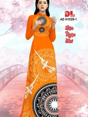 Vải Áo Dài Lụa Ngọc Mai Hoa Văn Trống Đồng kiểu mới AD H1029 60 1596615340 594 Vai Ao Dai Lua Ngoc Mai Hoa Van Trong Dong