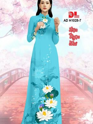 1596615492 92 Vai Ao Dai Lua Ngoc Mai Hoa Sen kieu moi
