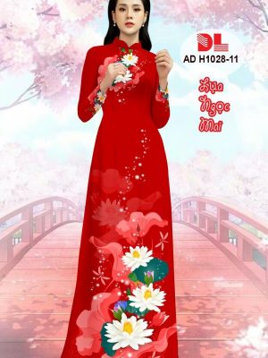 1596615493 161 Vai Ao Dai Lua Ngoc Mai Hoa Sen kieu moi