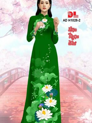 1596615493 92 Vai Ao Dai Lua Ngoc Mai Hoa Sen kieu moi